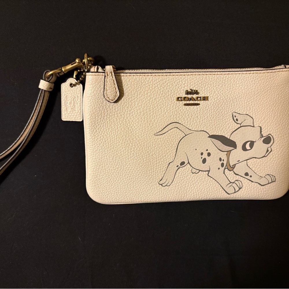 Coach X Disney 101 Dalmatians Wristlet